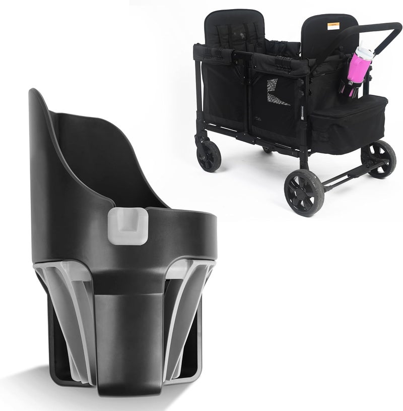 Tributary Brands Large Cup Holder Compatible with Wonderfold Wagon - Large Cup Holder Attachment Designed for Wonderfold Wagon W2 and W4 Accessories - Image 1